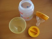 4x lahvička NUK FIRST CHOISE + 2x silikonová savička - 4