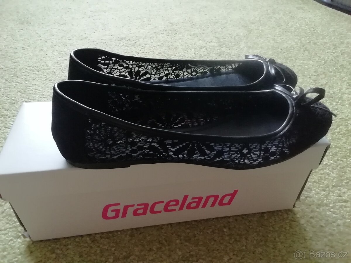 Černé baleríny Graceland - 4