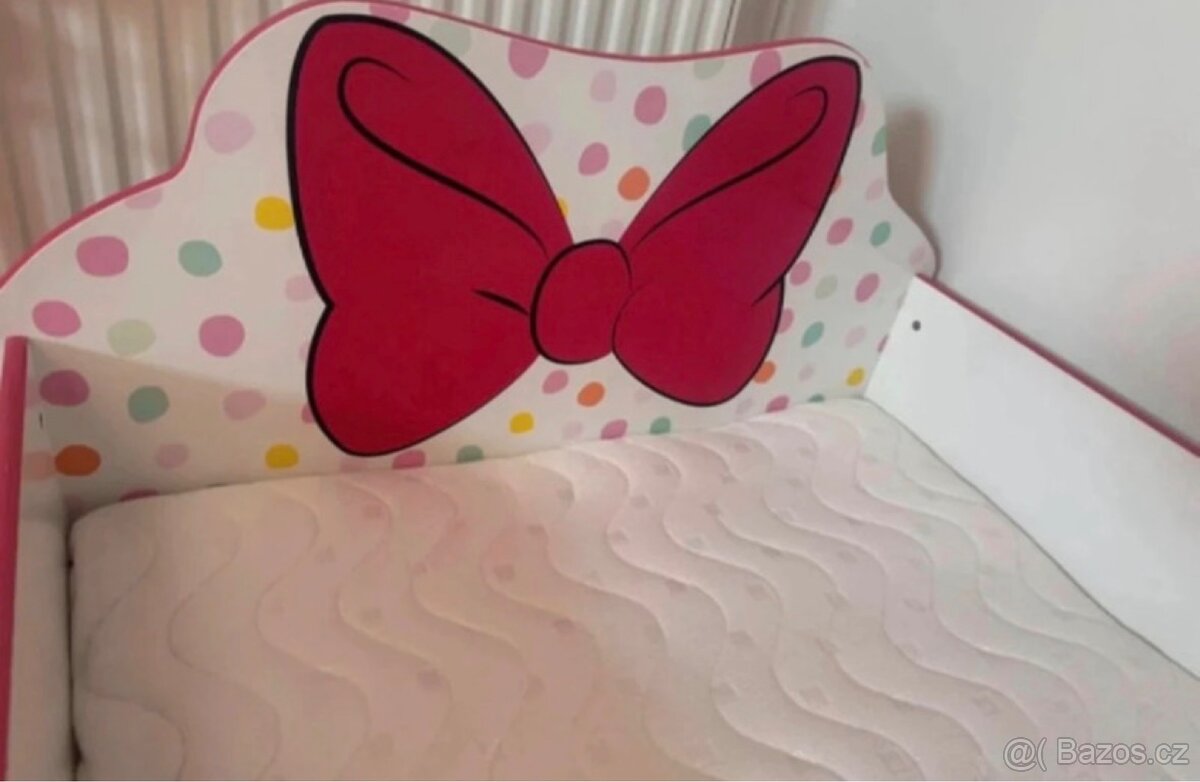 Dětská postel Minnie Mouse 140 x 70 cm - 4