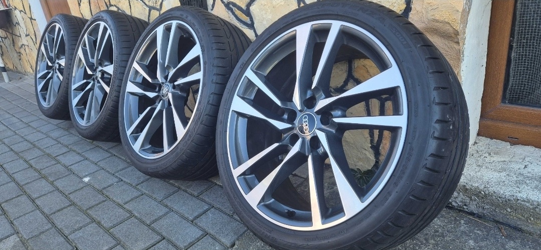 Originální letní alu sada kol Audi A5 S5 A5 S4 R19 - 4