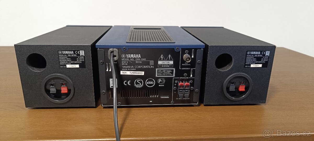 Predám stereo systém Yamaha CRX-040 - 4