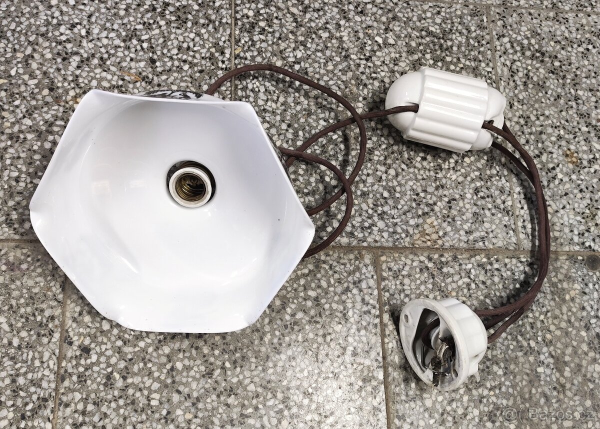 starožitný kompletní stahovací lustr rokoko - 4