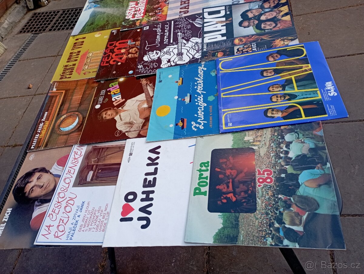 Folk, trampské LP 88 ks - 4