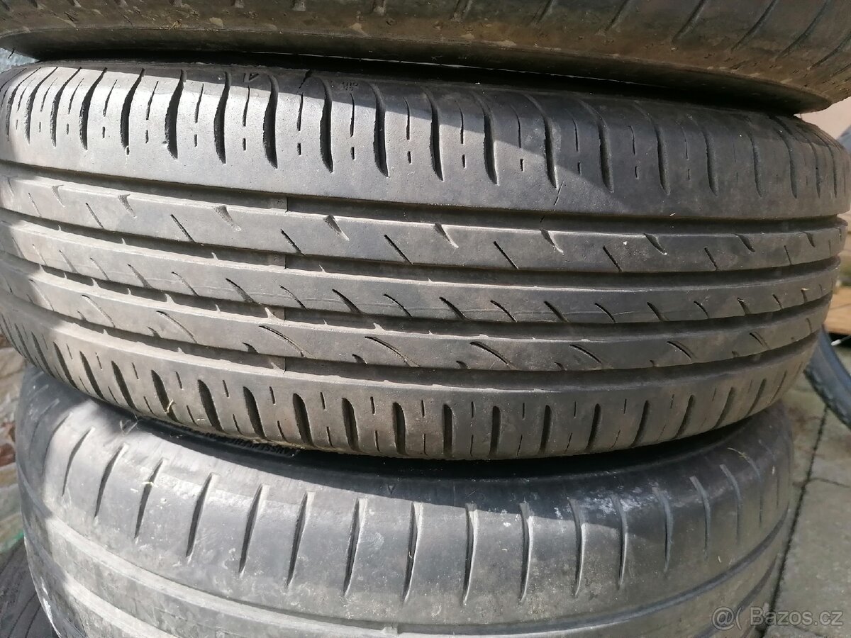 4x ALU kola 114.3 + pneu Danlop 195/65/R15 (Hyundai i30) - 4