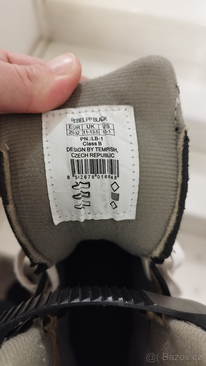 Kolečkové brusle Tempish Rebel, vel. 29-32 - 4