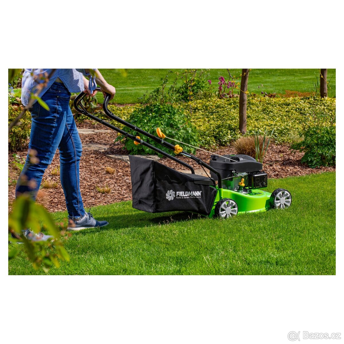 Benzínová sekačka bez pojezdu Fieldmann FZR 4003-79BH - 4