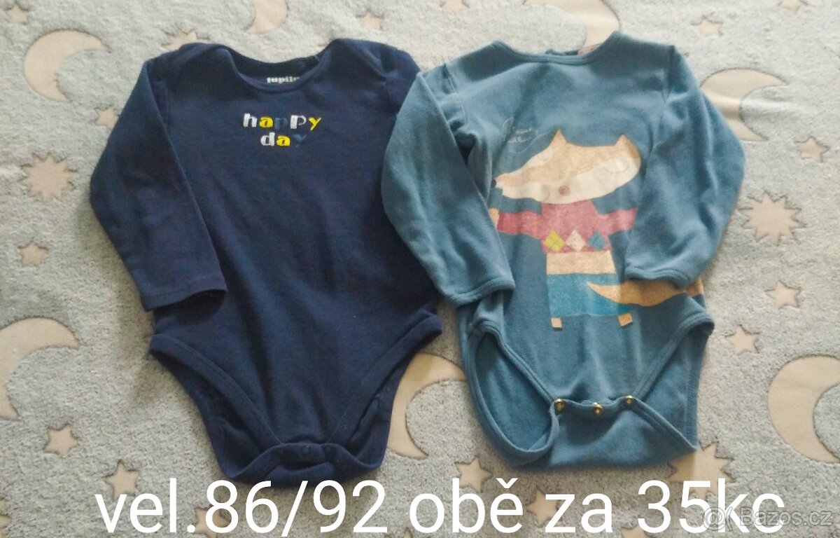 Trička,mikiny, kalhoty 86-98 kluk - 4