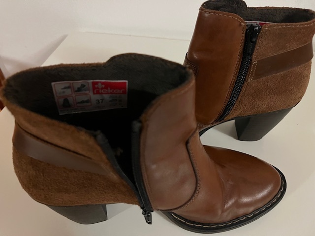 Kožené boty Rieker vel. 37 - 4