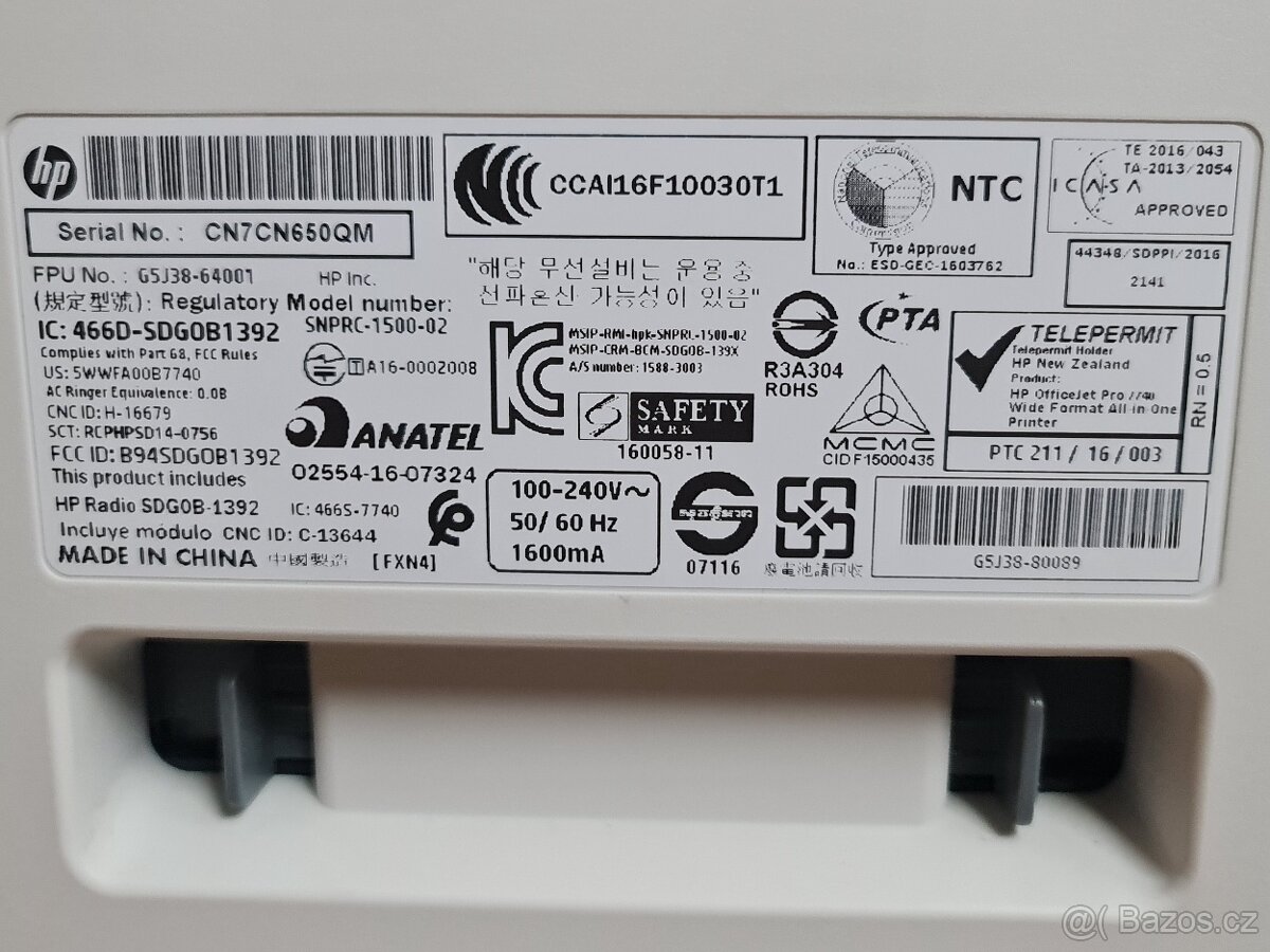 HP OfficeJet Pro 7740 All in One, A3 - 4