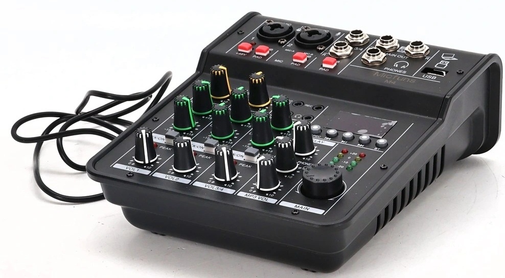 Mix pult-USB/MP3--Bluetooth..-2 kusy repro 15" - 4