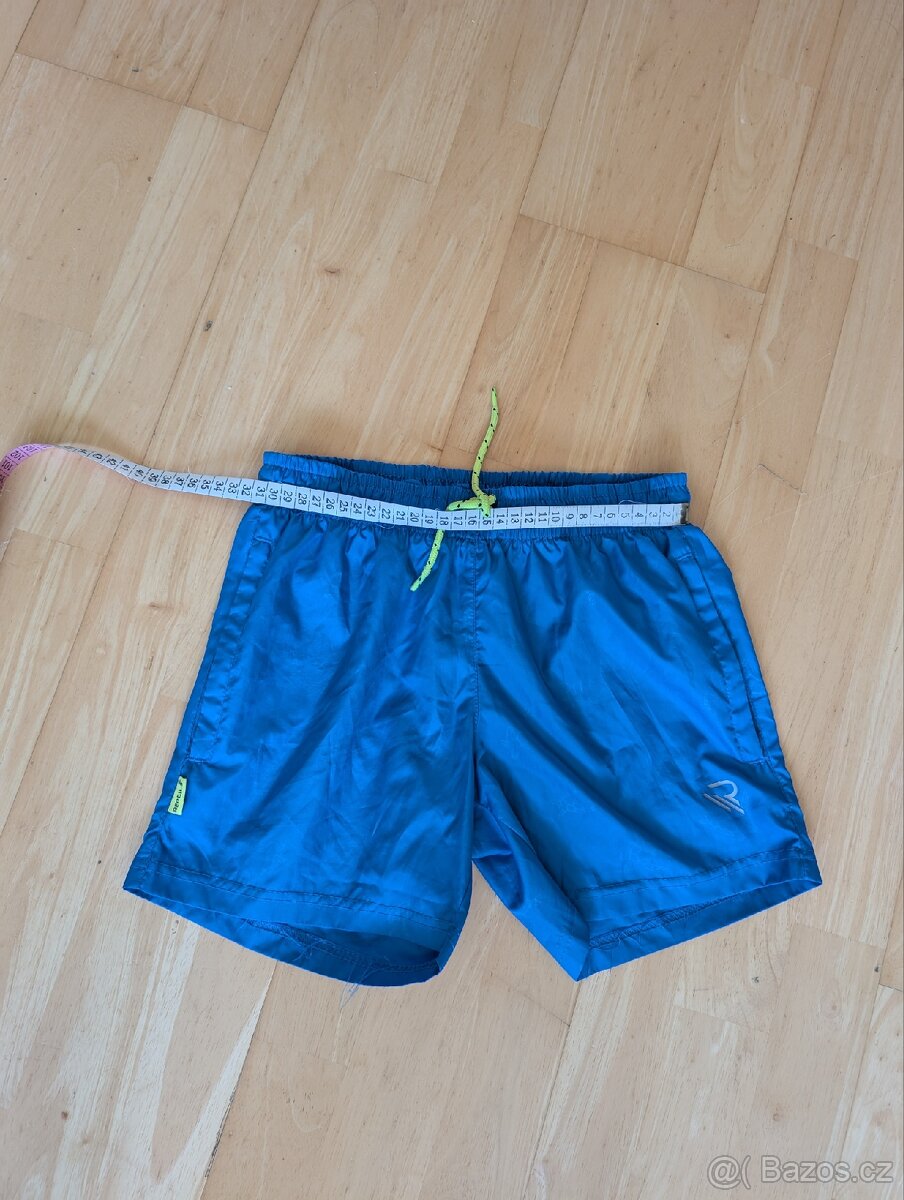 3 ks chlapecké plavky vel.146-152 modré, 6-9 let černé - 4