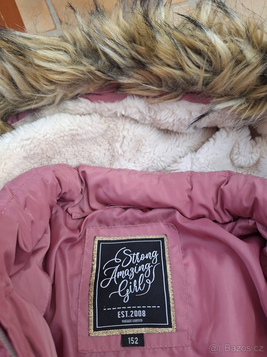 Zimní bunda vel.152 - 4