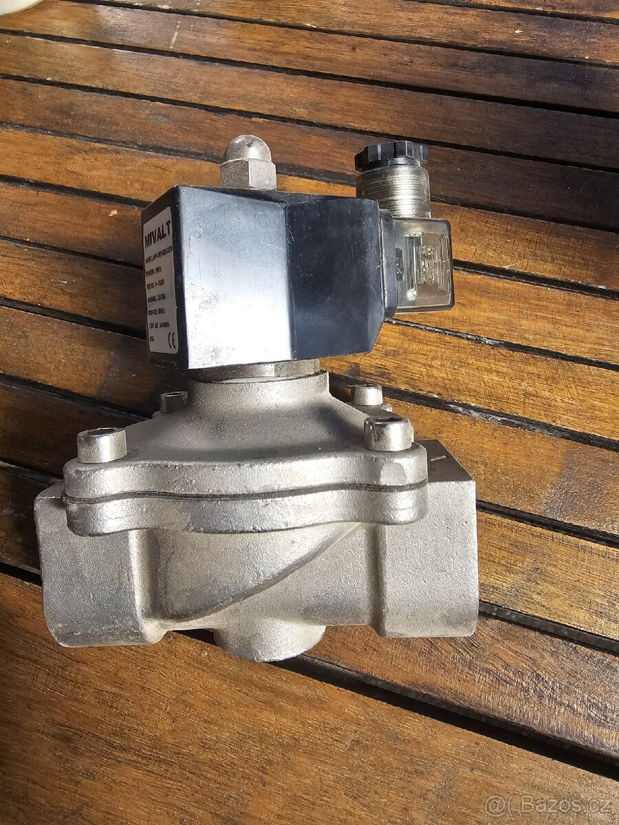 Elektromagnetický ventil nerez nový - 4
