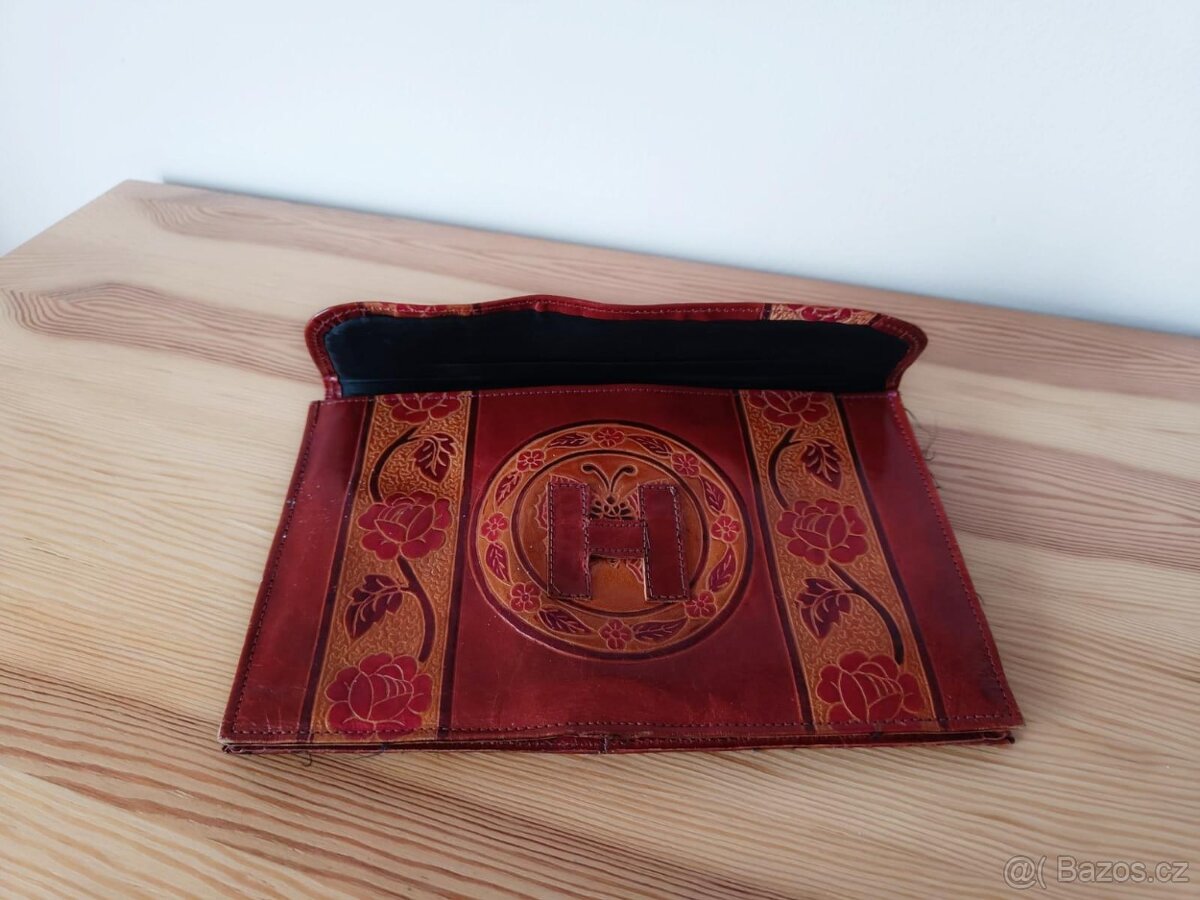 Kabelka–psaníčko kůže - 4