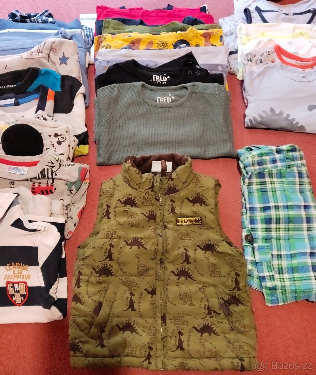 Mix oblečení 86-92 - 4