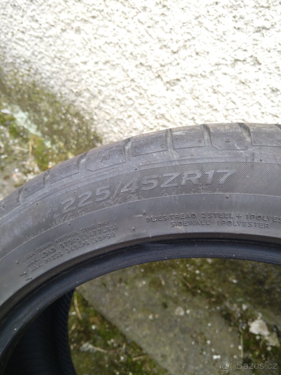 letní pneu 225/45/R17 - 4