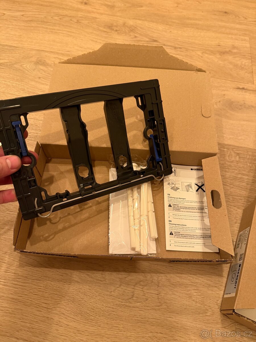 WC tlačítko Geberit Sigma 01 chrom - 4