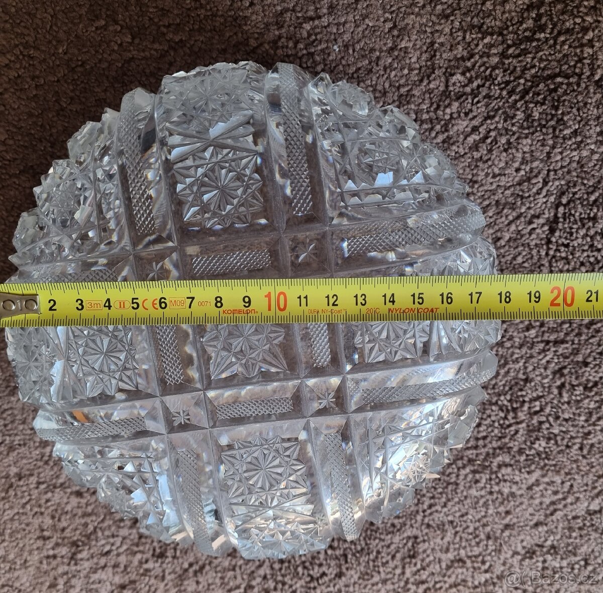 Broušená stará mísa - 4