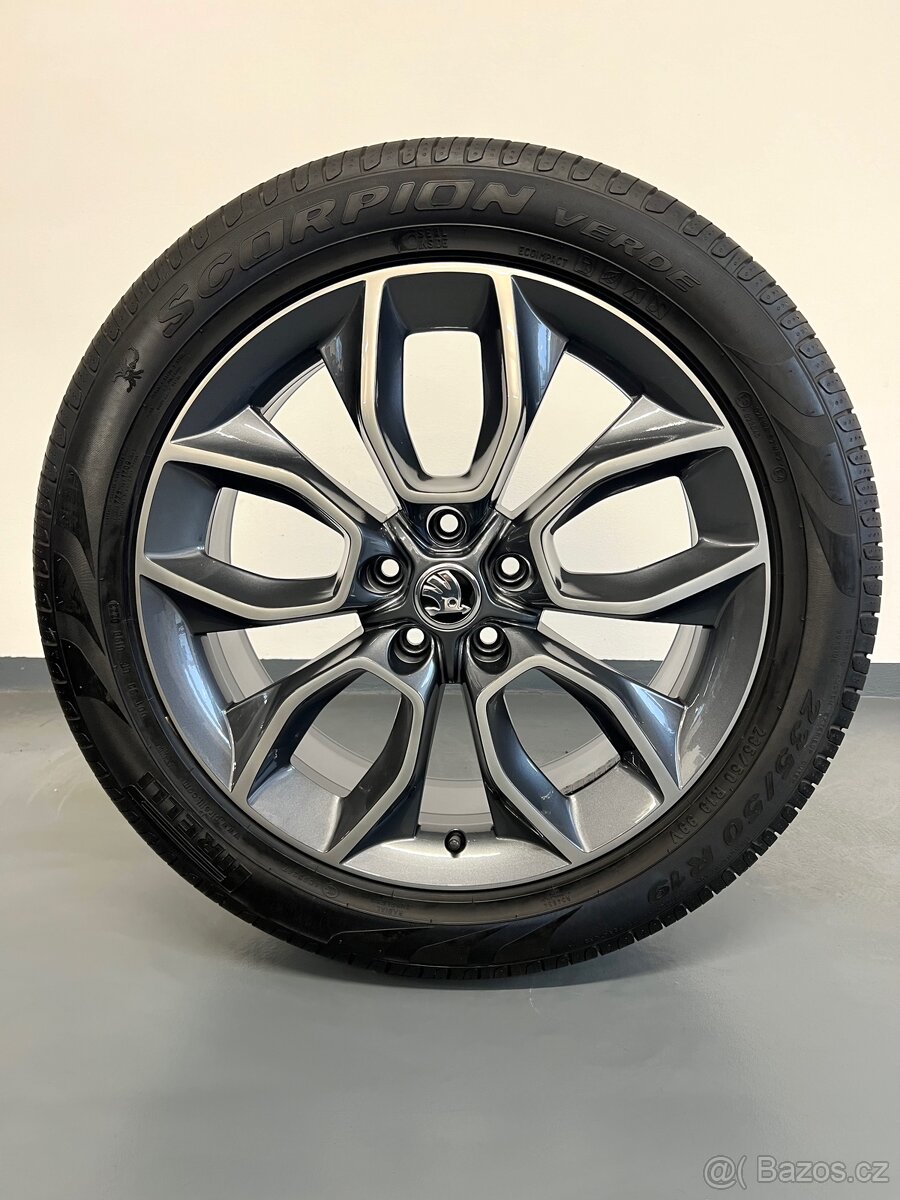 ☀️ Letní Alu kola Crater, Škoda Kodiaq, 5x112 r19 - 4