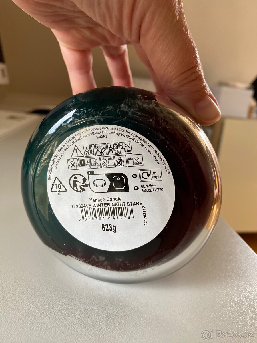 Yankee Candle svíčka Winter Night Stars 623 g - 4