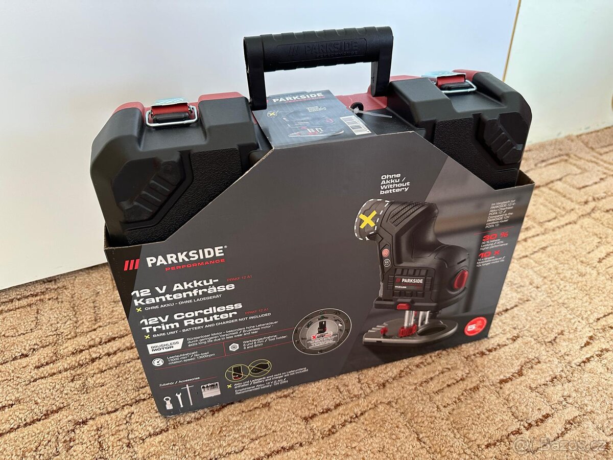 Aku frézka na hrany Parkside Performance - 4