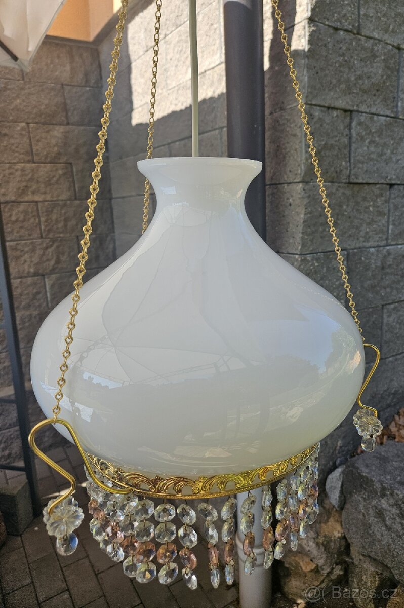 Skleněný lustr/světlo/svítidlo - 4