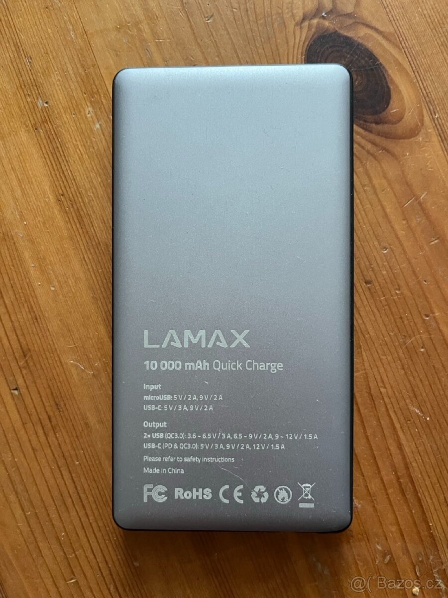 Powerbanka LAMAX 10000 mAh - 4