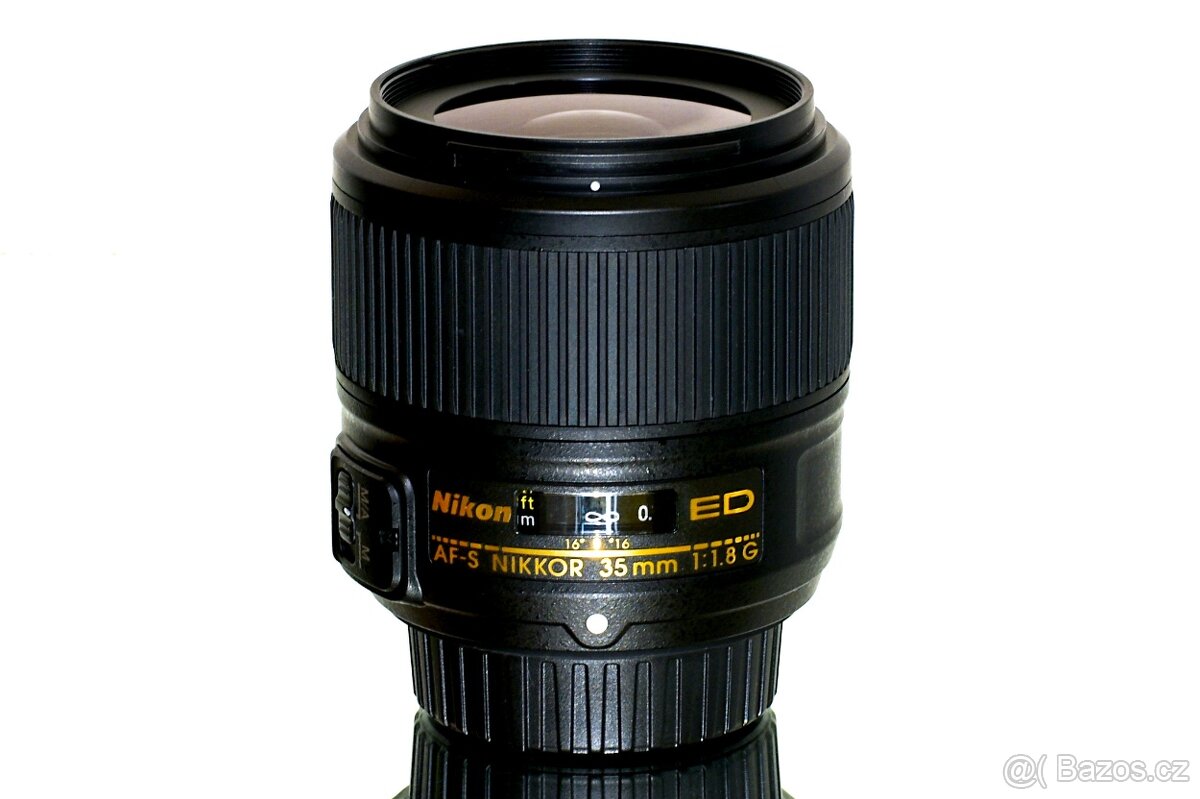 Nikon AF-S 35mm f/1,8 G ED FX NEPOUŽITÝ dědictví - 4