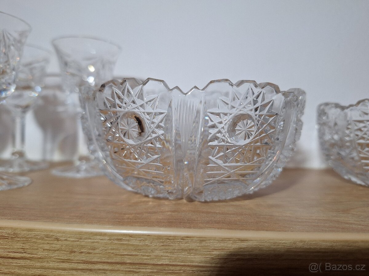 Sada broušeného skla - 4