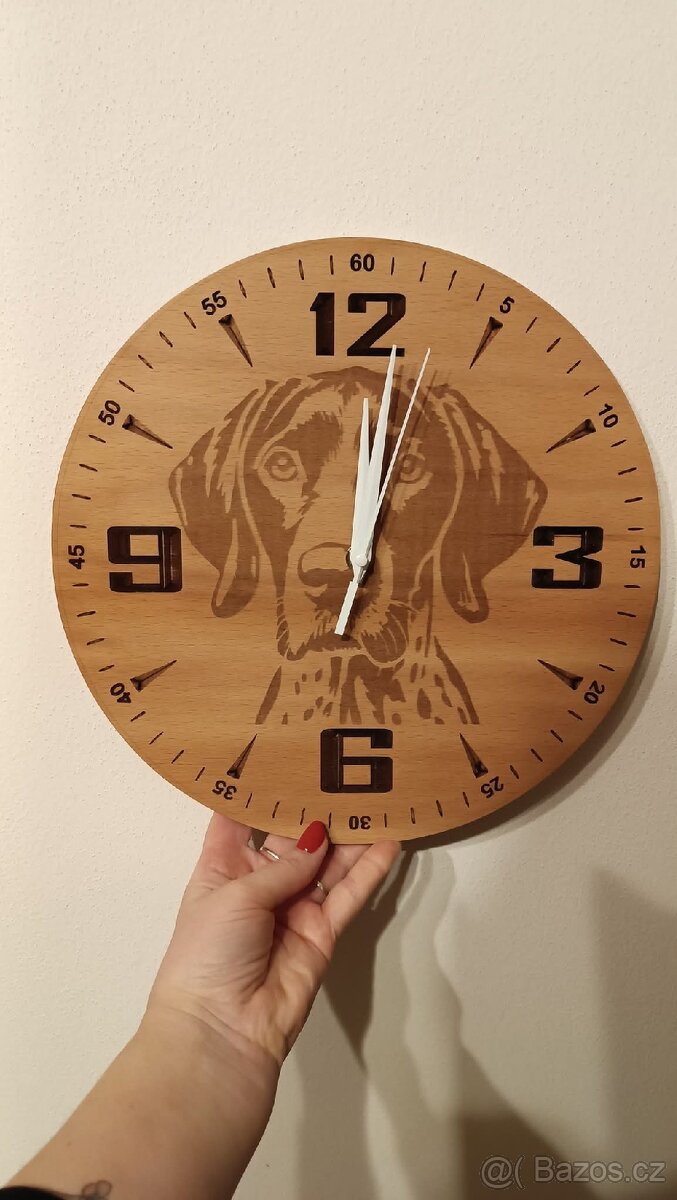 Dřevěné hodiny - 4