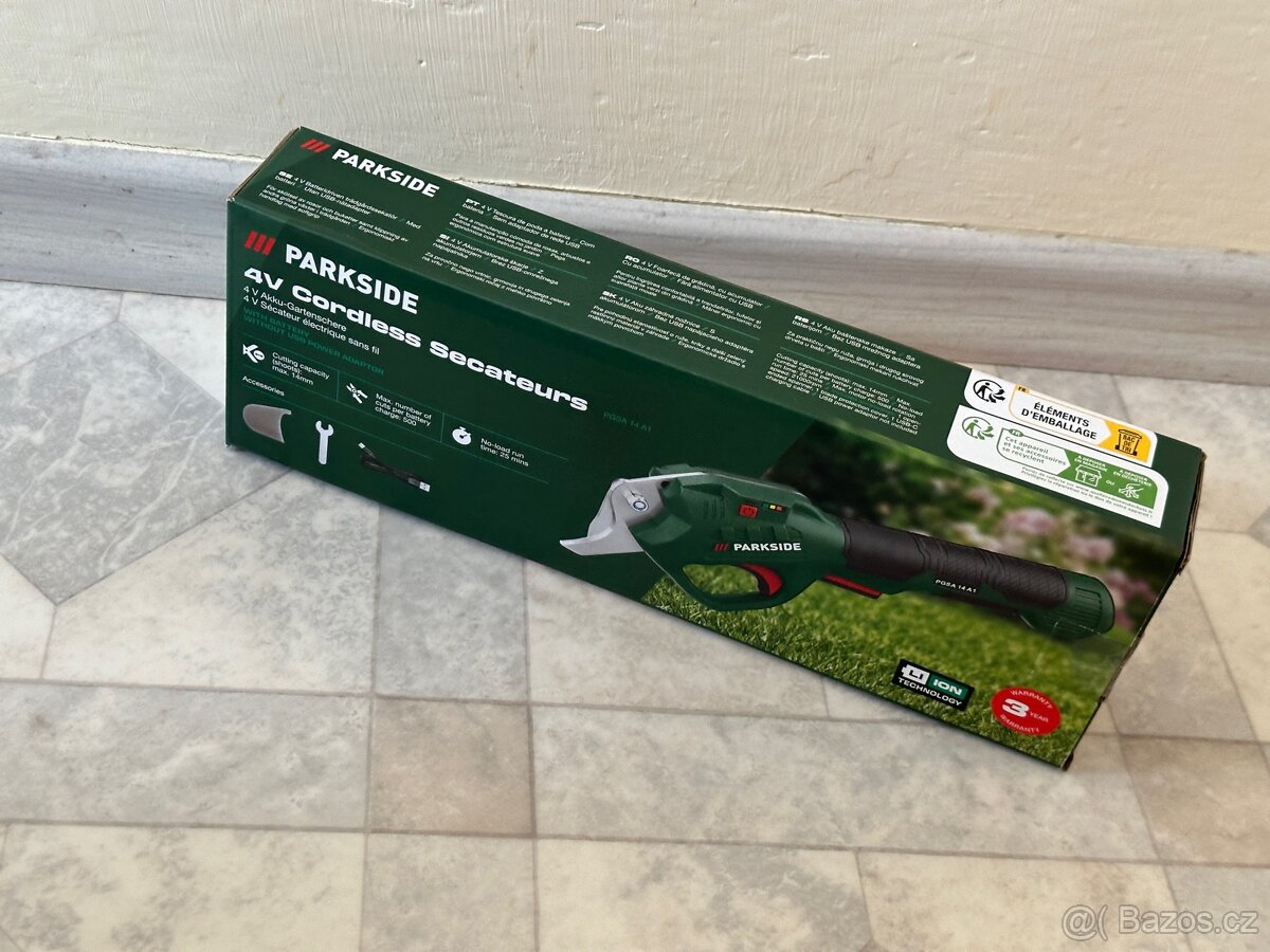 Aku zahradní nůžky | Parkside - 4