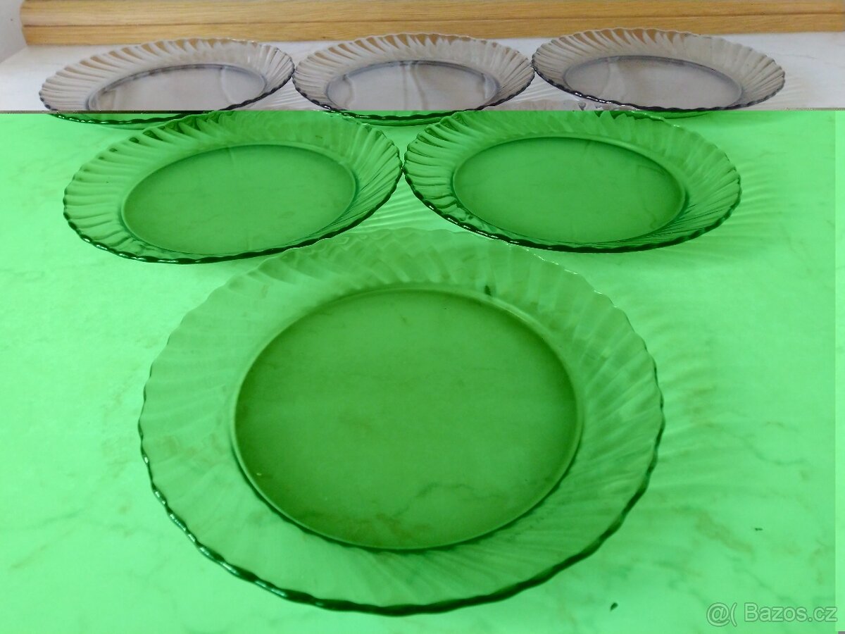 Hrnek, podšálek a dezertní talíř Arcoroc Francie - 4