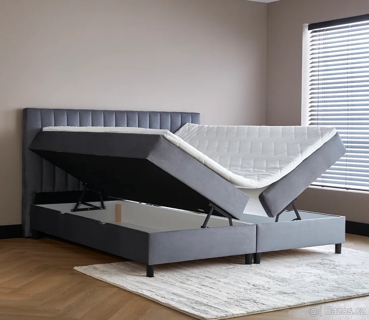 Čalouněná postel Lenny 160/180x200cm Nová - 4