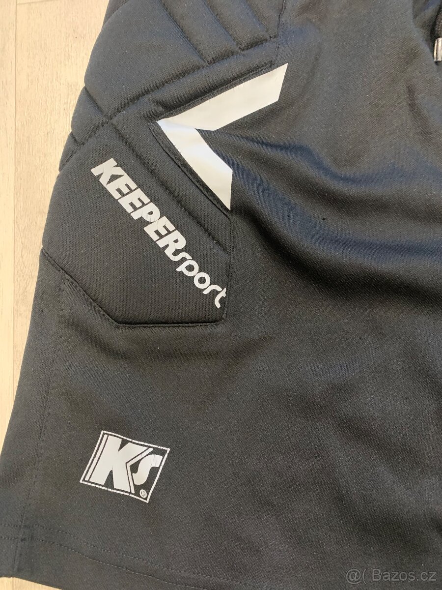 Fotbalové brankářské kraťasy vel. S Keepersport - 4