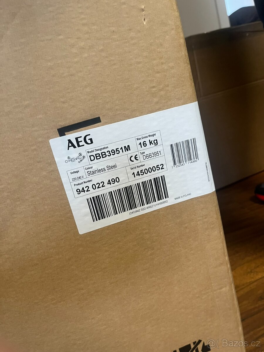 Digestoř AEG Mastery DBB3951M - 4