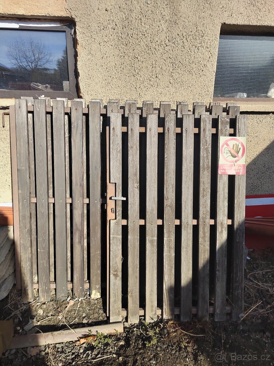 Dvoukřídlé vrata + vrátka - 4