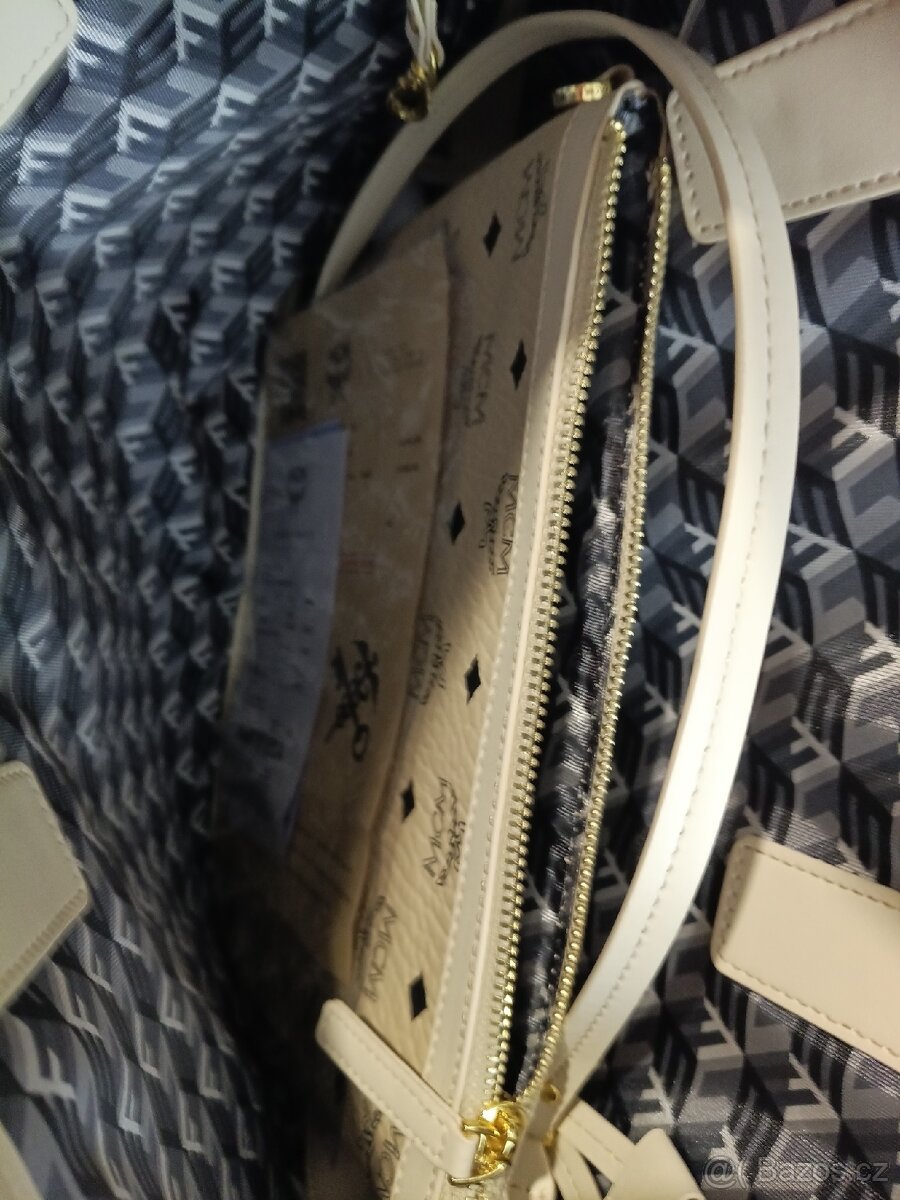 Dámská kožená taška MCM - 4