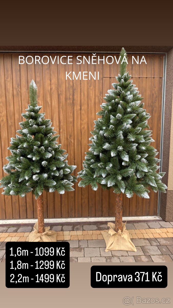 Uměle vánoční stromky do domácnosti i na zahradu - 4