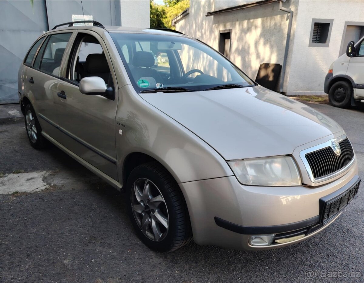 prodám veškeré ND ze Škody Fabie kombi 1.4 16V 55kw ,automat - 4