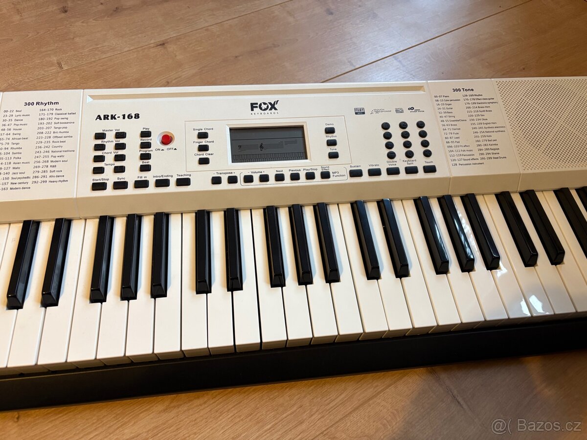 Elektrické klávesy FOX ARK-168 - 4