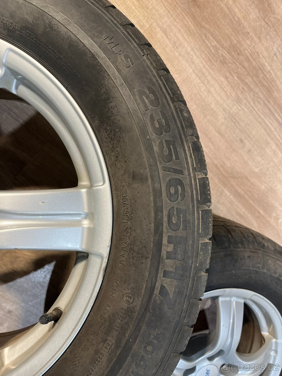 // Alu kola Alutec pro Mercedes R17 w163 - ZIMNÍ PNEU // - 4