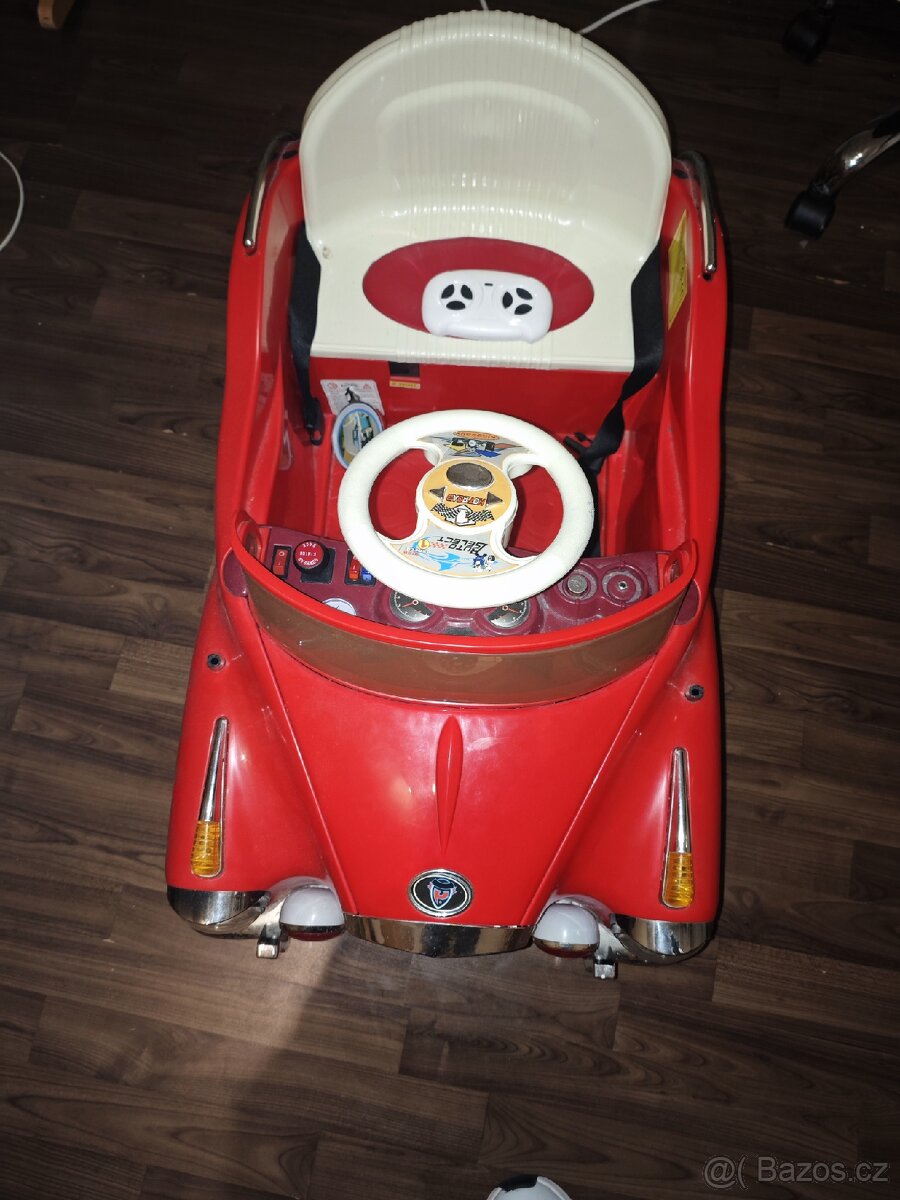Elektrické retro autíčko - 4