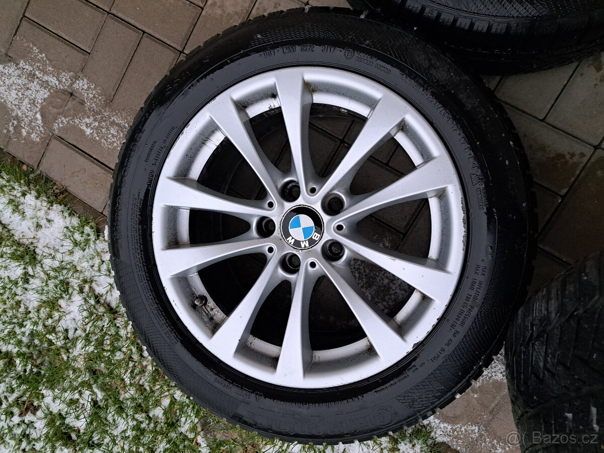 zimní sada alu BMW F34 17" 5x120 + pneu 225/55/17 - 4