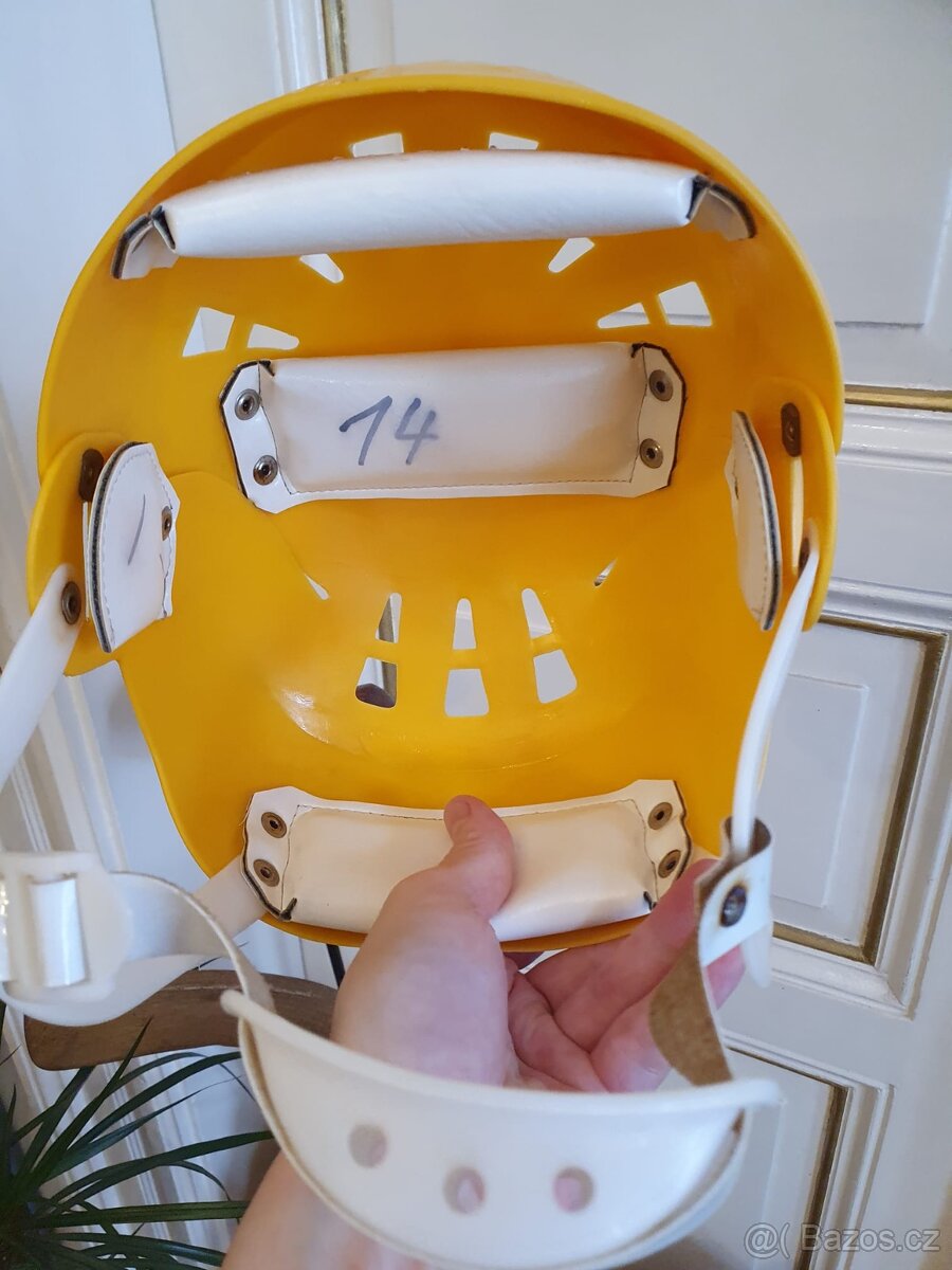 Retro hokejová helma SALVO - 4