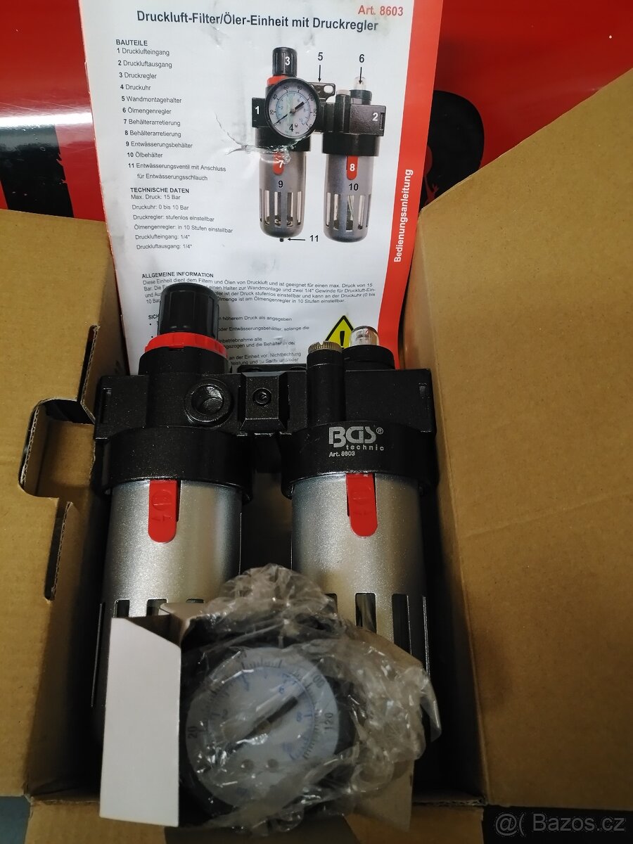 Regulátor s přimazáváním - 4