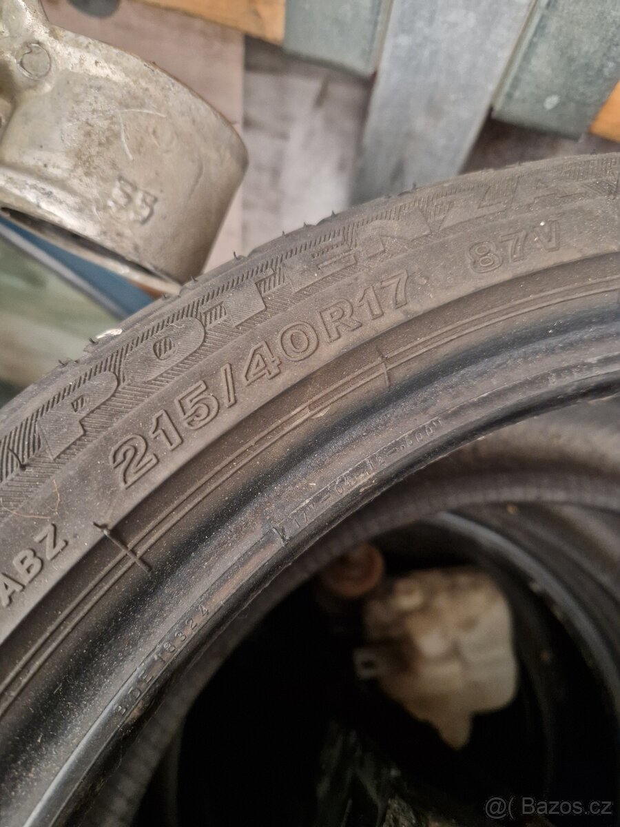 215/40 17 pneu Bridgestone potenza - 4