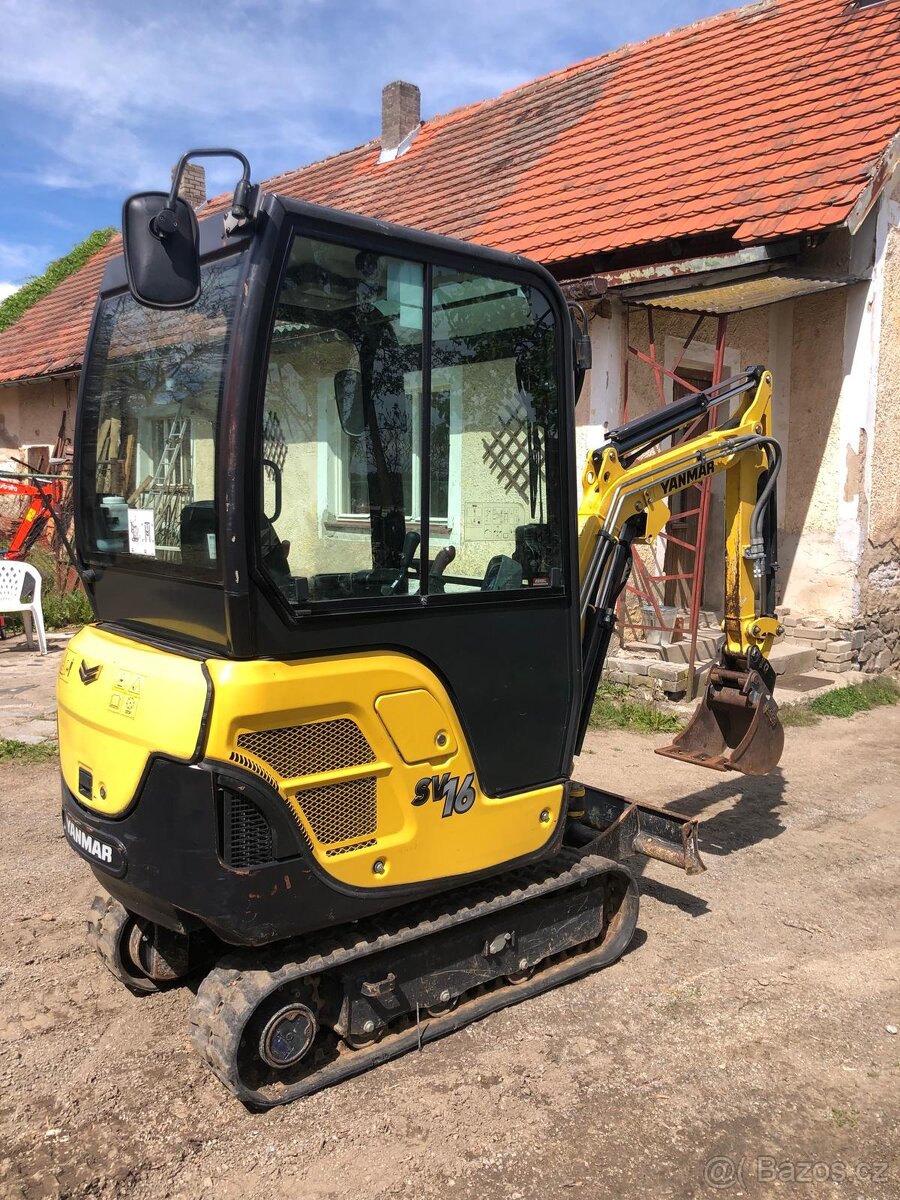 Minibagr YANMAR SV16 - 4