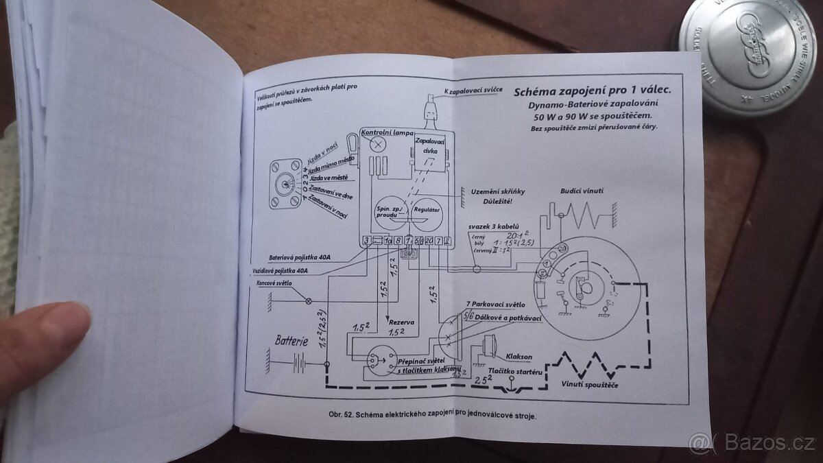 Návod k obsluze motocyklů DKW SB - 4