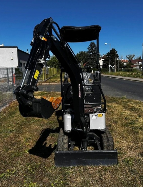 minibagr, pásový bagr, bagřík, bagr s joysticky, - 4