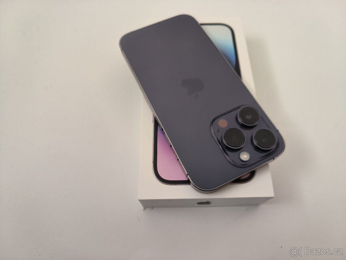 apple iphone 14 PRO MAX 256gb Space Black / Batéria 100% - 4